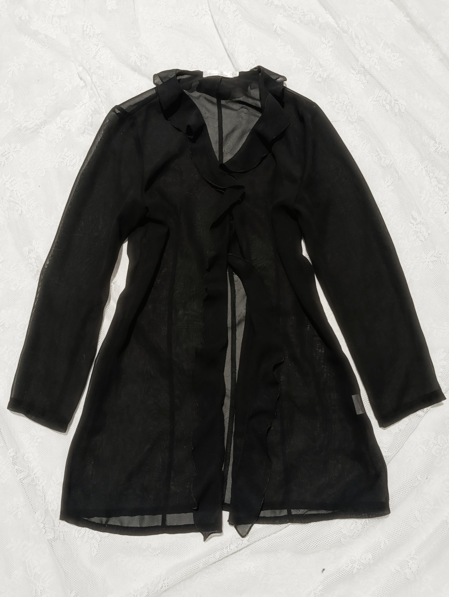 Sheer Ruffled Shirt 𓆩♱𓆪