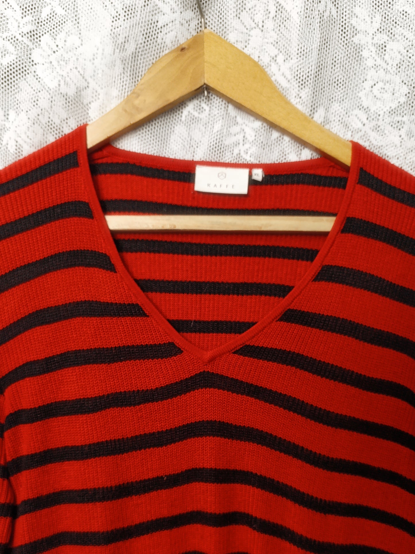 Striped Oversized Sweater 𓏵