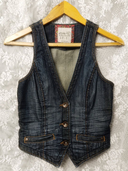 Denim Y2K Vest ⛦