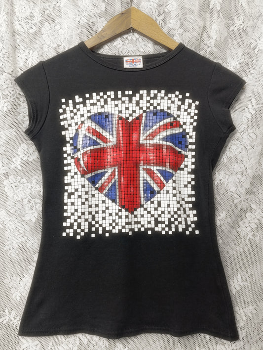 UK Flag BabyTee ✞︎