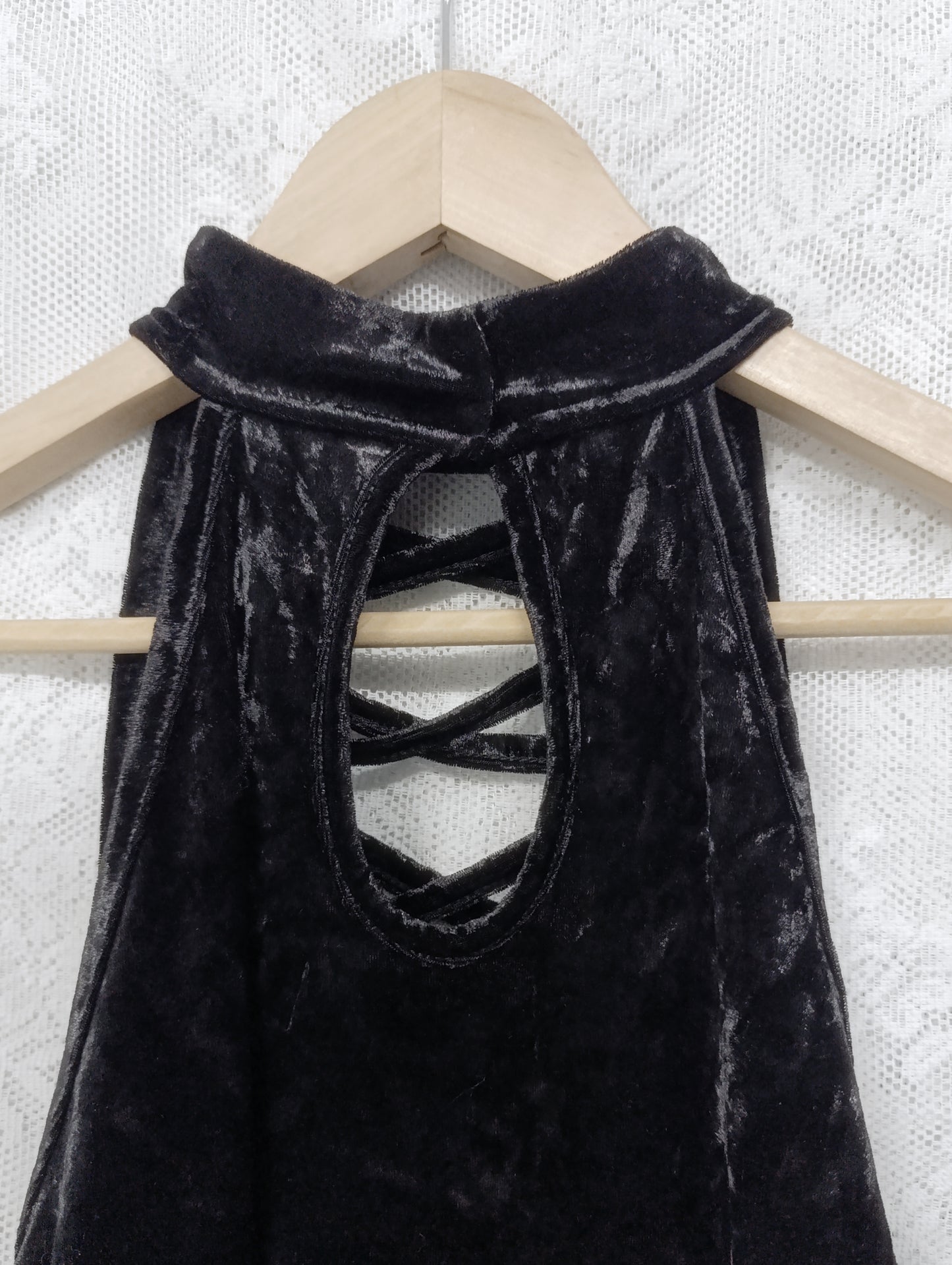 Velvet Mini Dress ✞︎