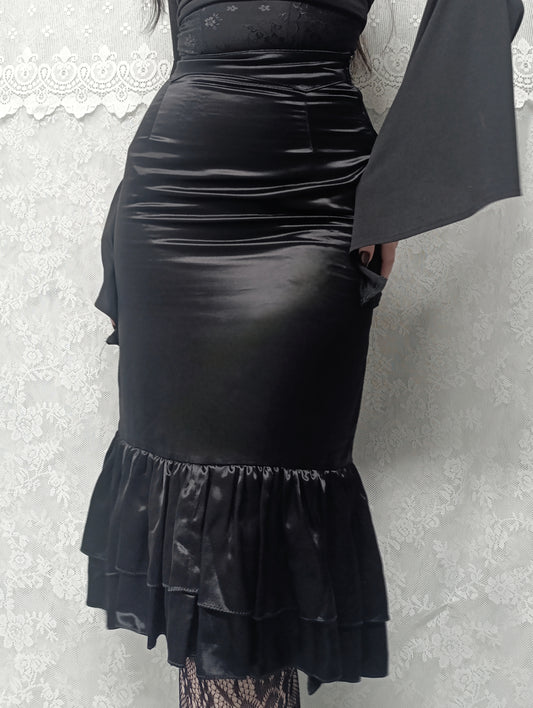 Satin High Waist Skirt ⋆☥⋆