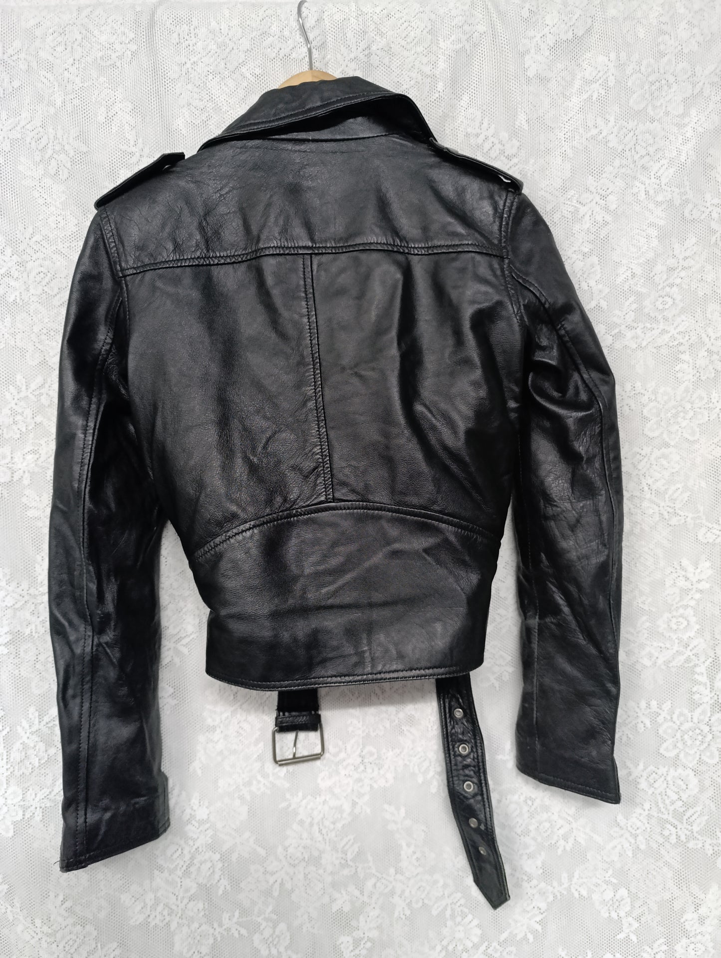 Vintage Lamb Leather Jacket ✞︎