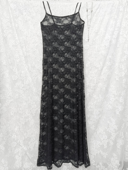 Sheer Lace Maxi Dress ⛦