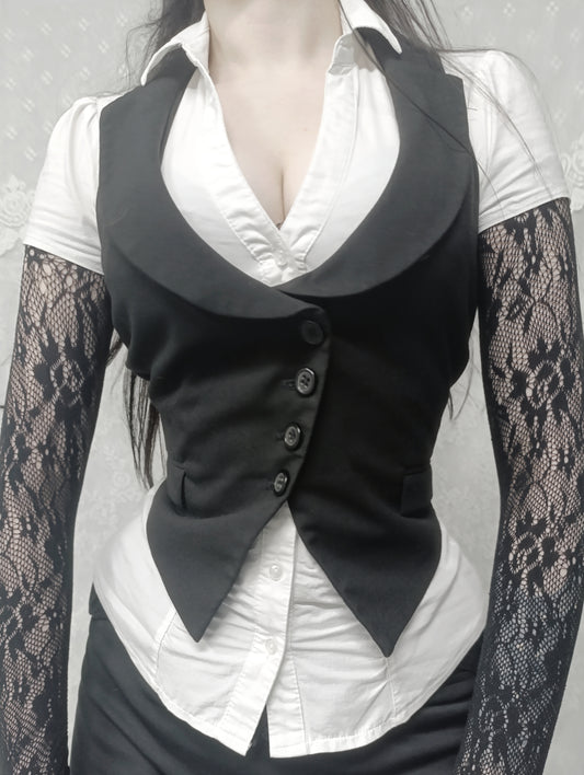 *Asymmetric Vest ੈ✩‧₊˚
