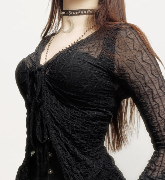 Crescent Studs Choker 𓆩♱𓆪