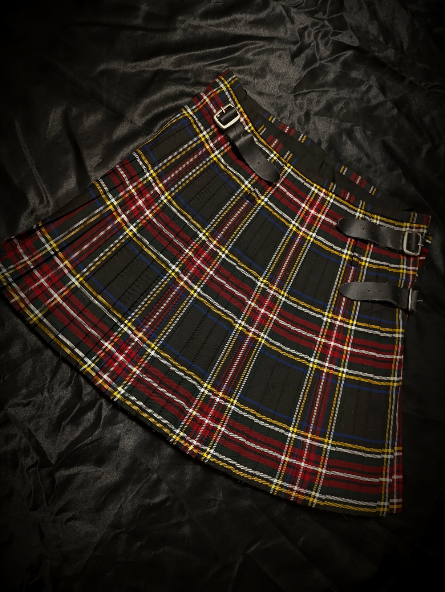 Prawdziwy męski kilt w szkocką kratę ♱