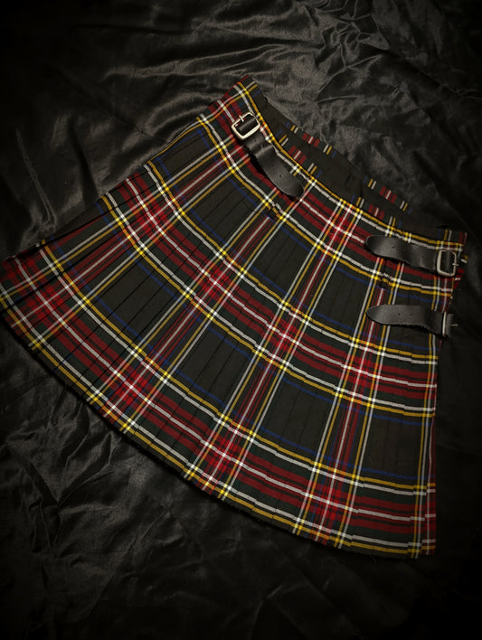 Prawdziwy męski kilt w szkocką kratę ♱