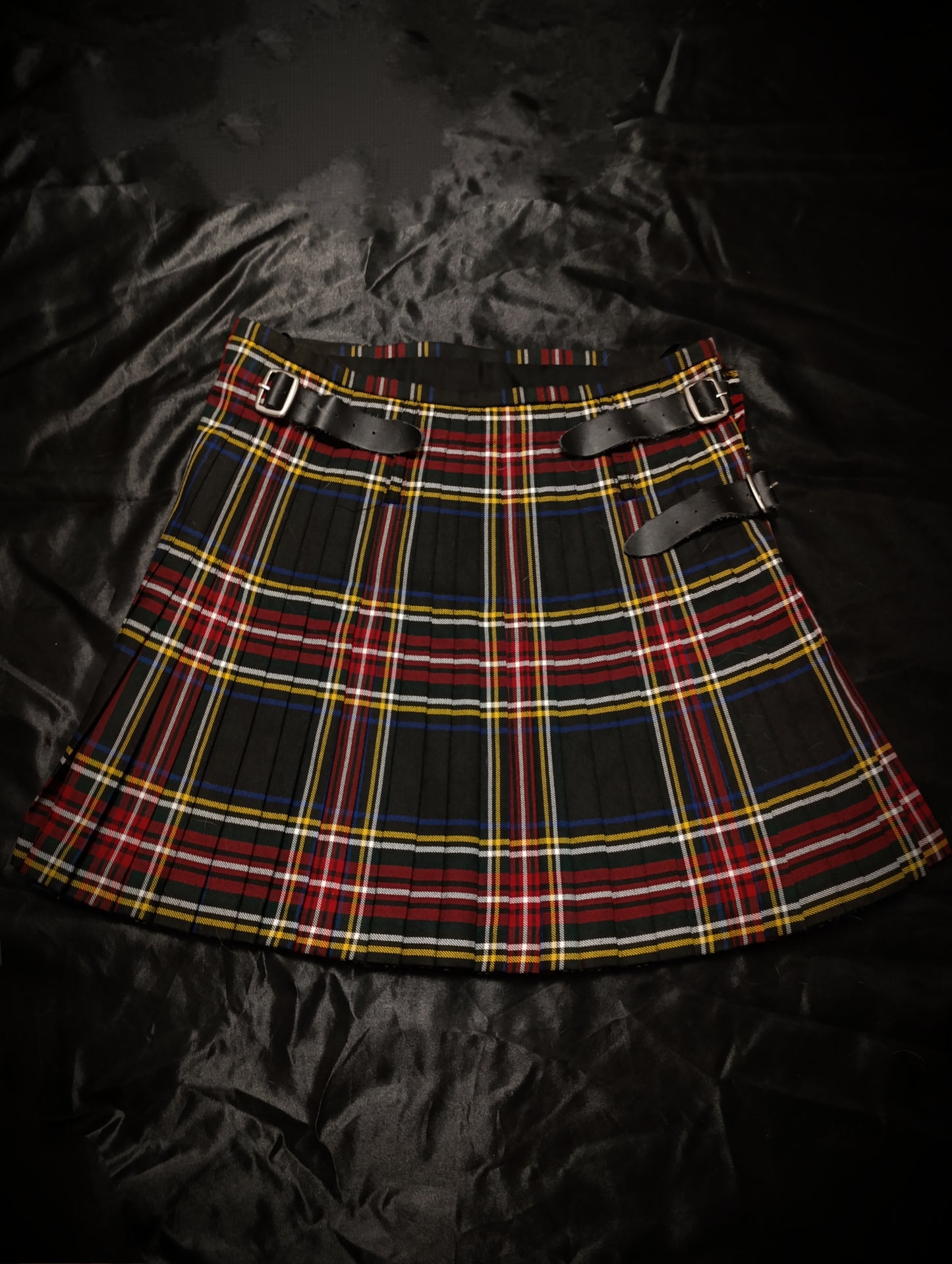 Prawdziwy męski kilt w szkocką kratę ♱