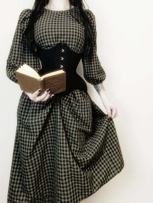 Plaid Witchy Dress ₍^. .^₎⟆