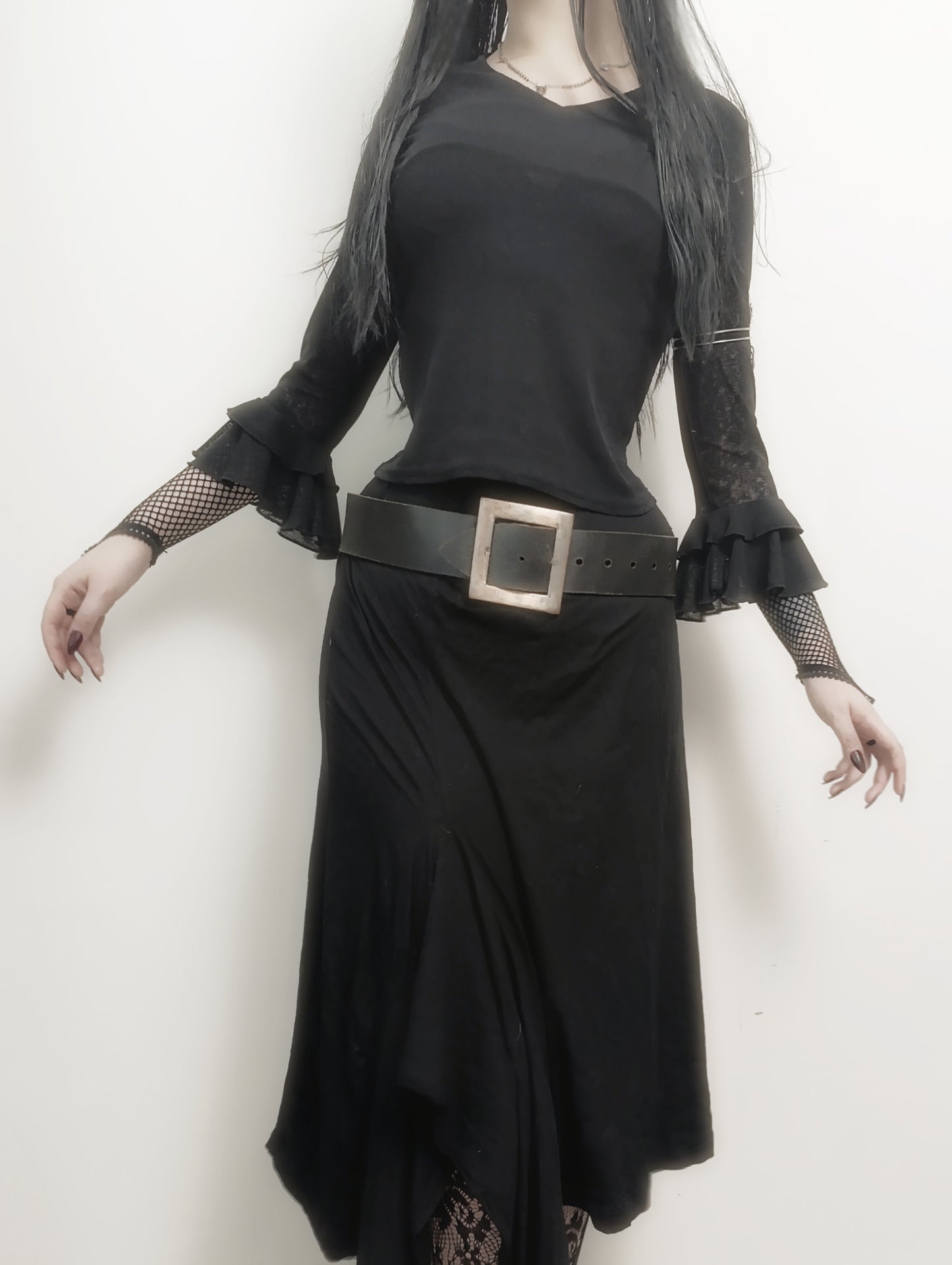 Asymmetric Vintage Skirt ✞︎