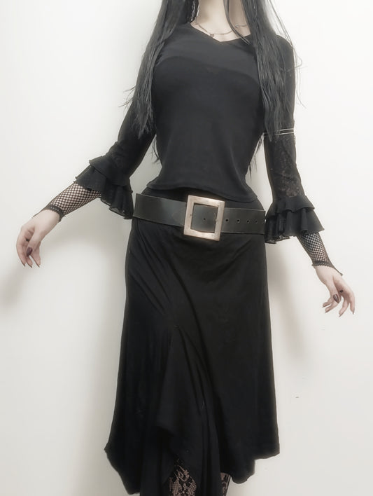 Asymmetric Vintage Skirt ✞︎