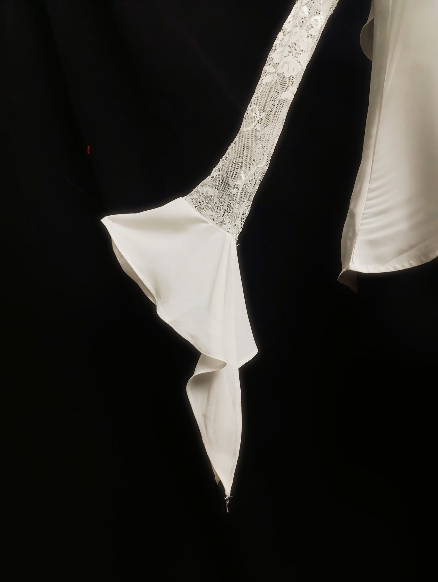 Elegant Ruffled Lace Blouse ₍ᐢ._.ᐢ₎♡