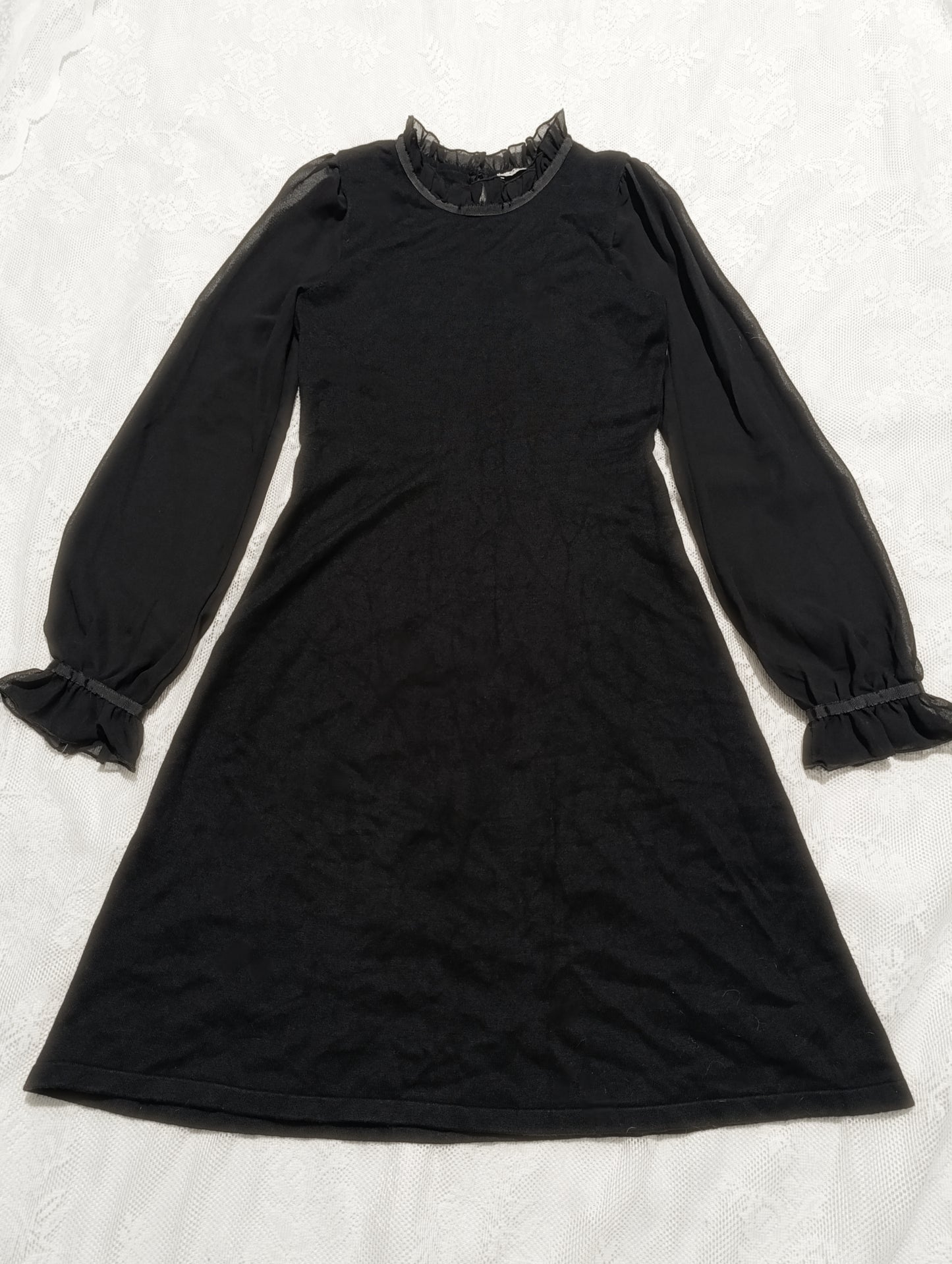 Knitted Turtleneck Dress ✮⋆˙