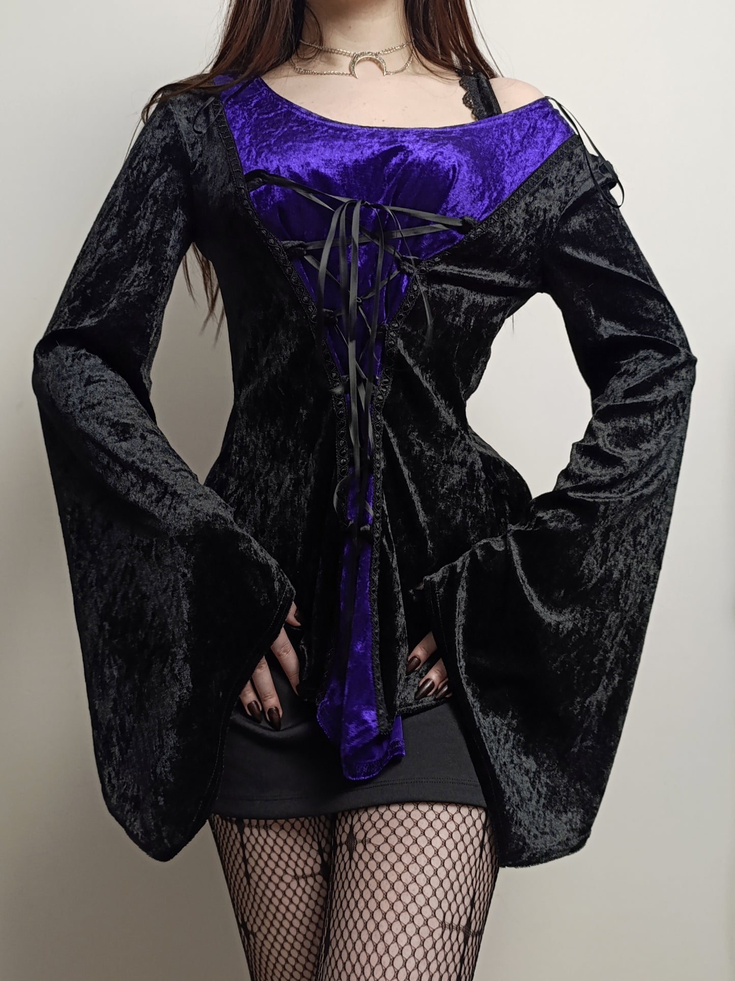 Laughing Vampire Velvet Tunic ♱