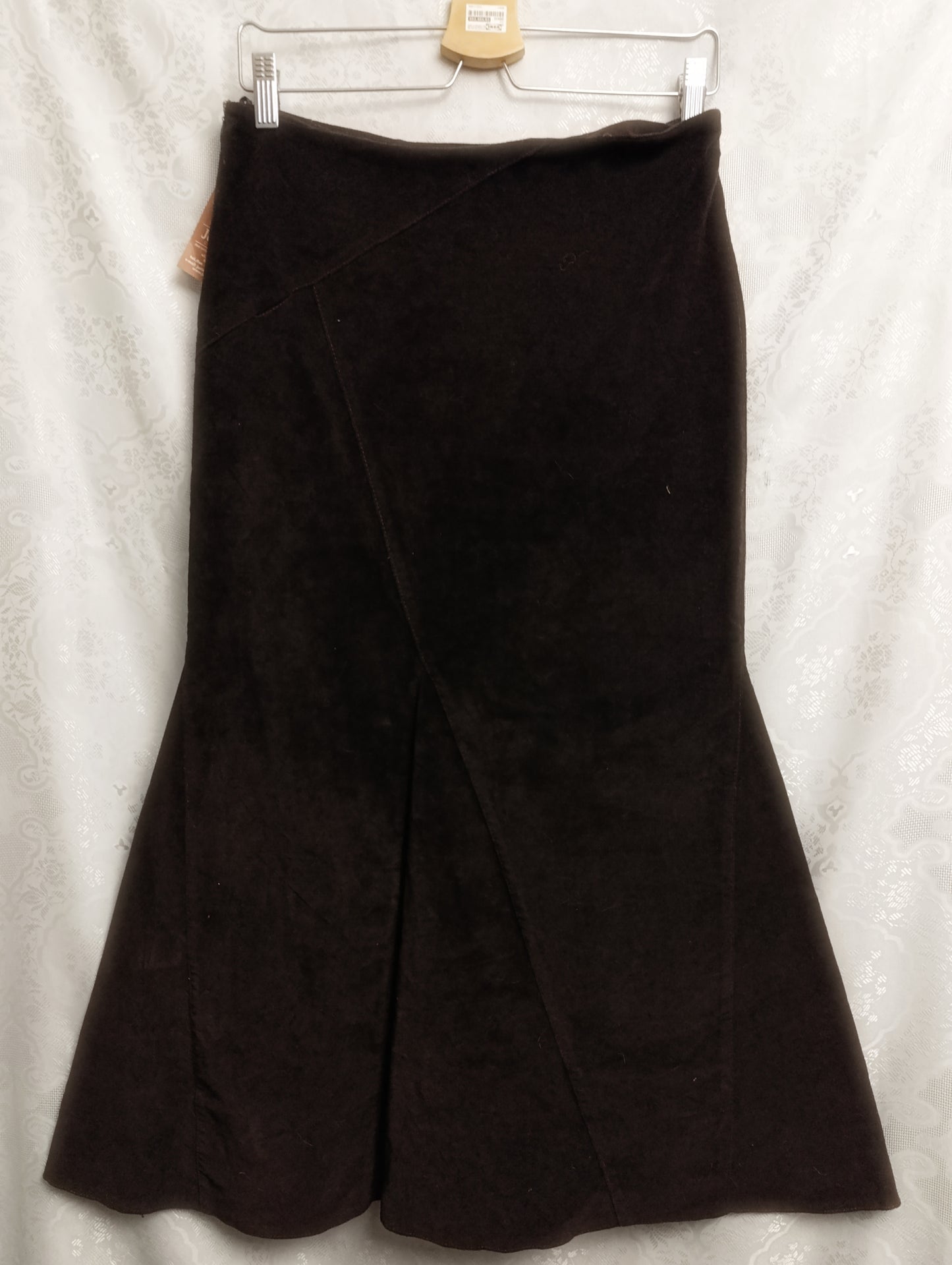 Brown Velvet Skirt ⛦