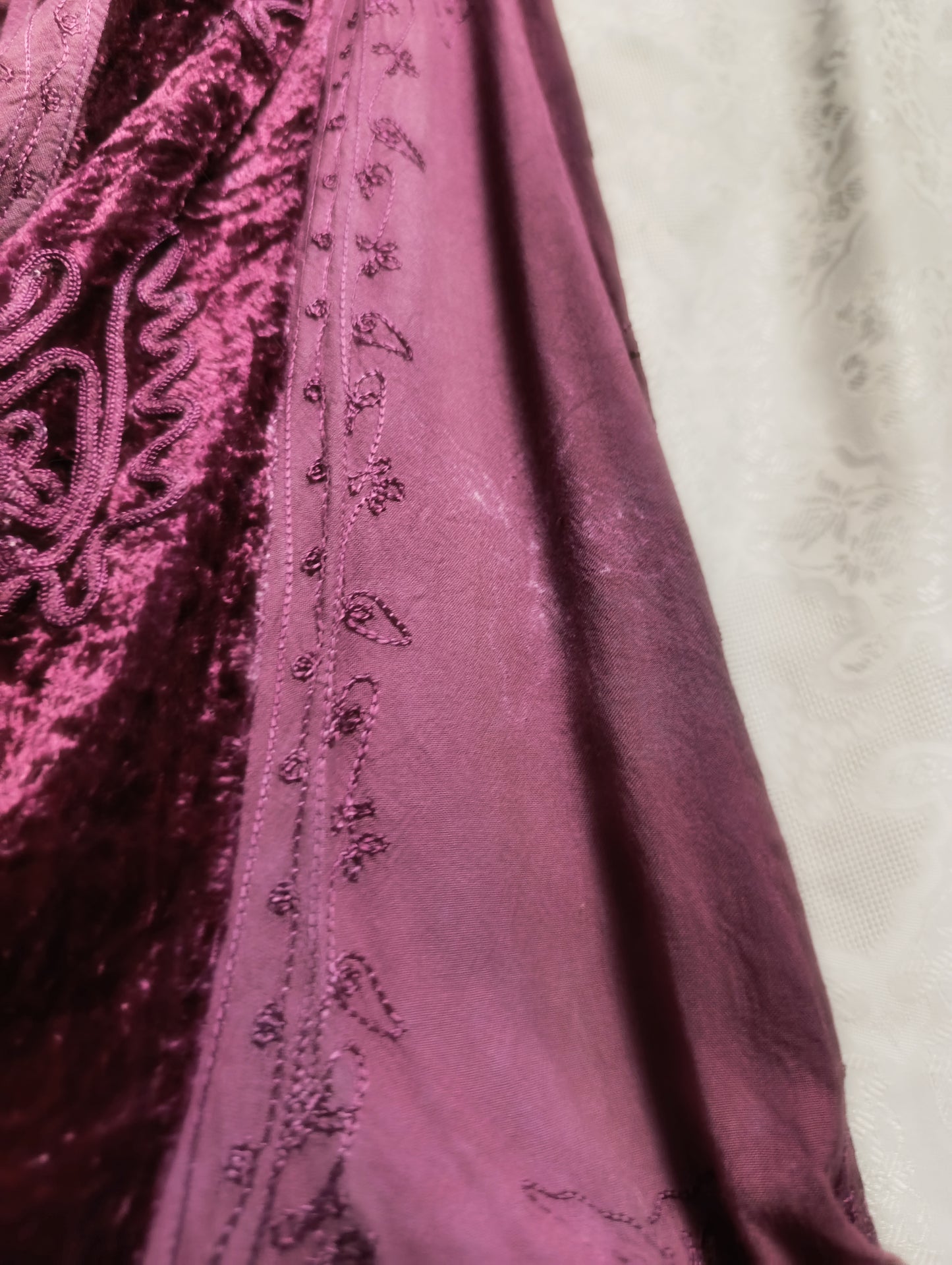 Whimsical Velvet Vintage Skirt ♡