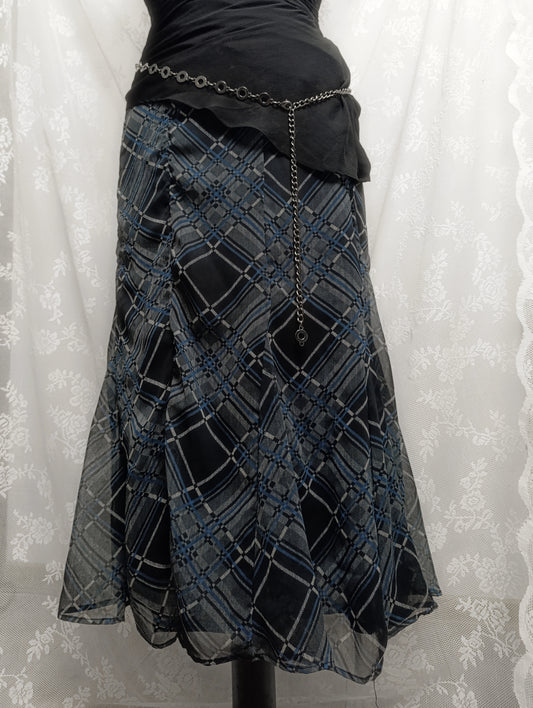 Plaid Vintage Skirt 𝜗ৎ