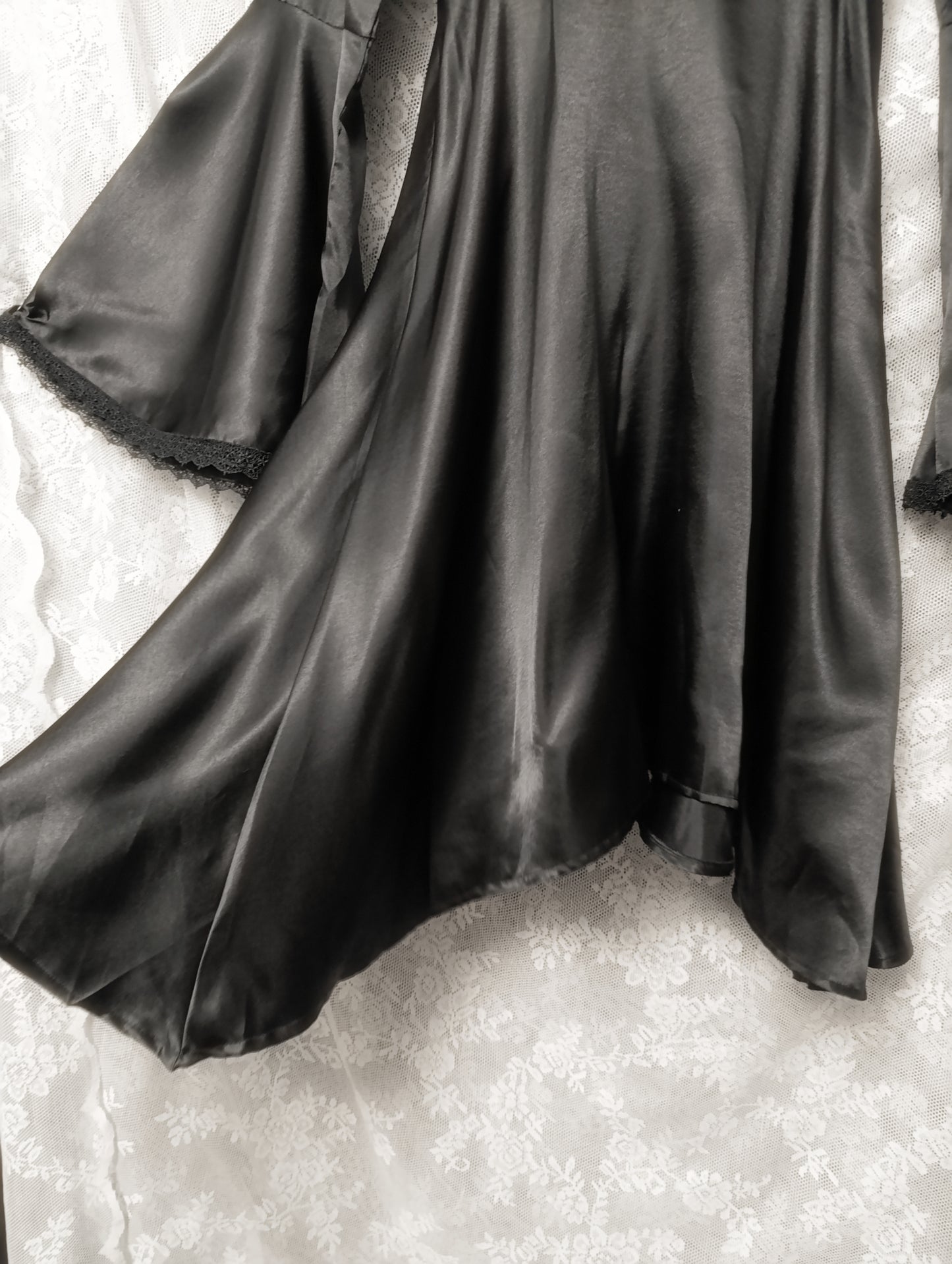 Satin Raven Dress ⋆☥⋆