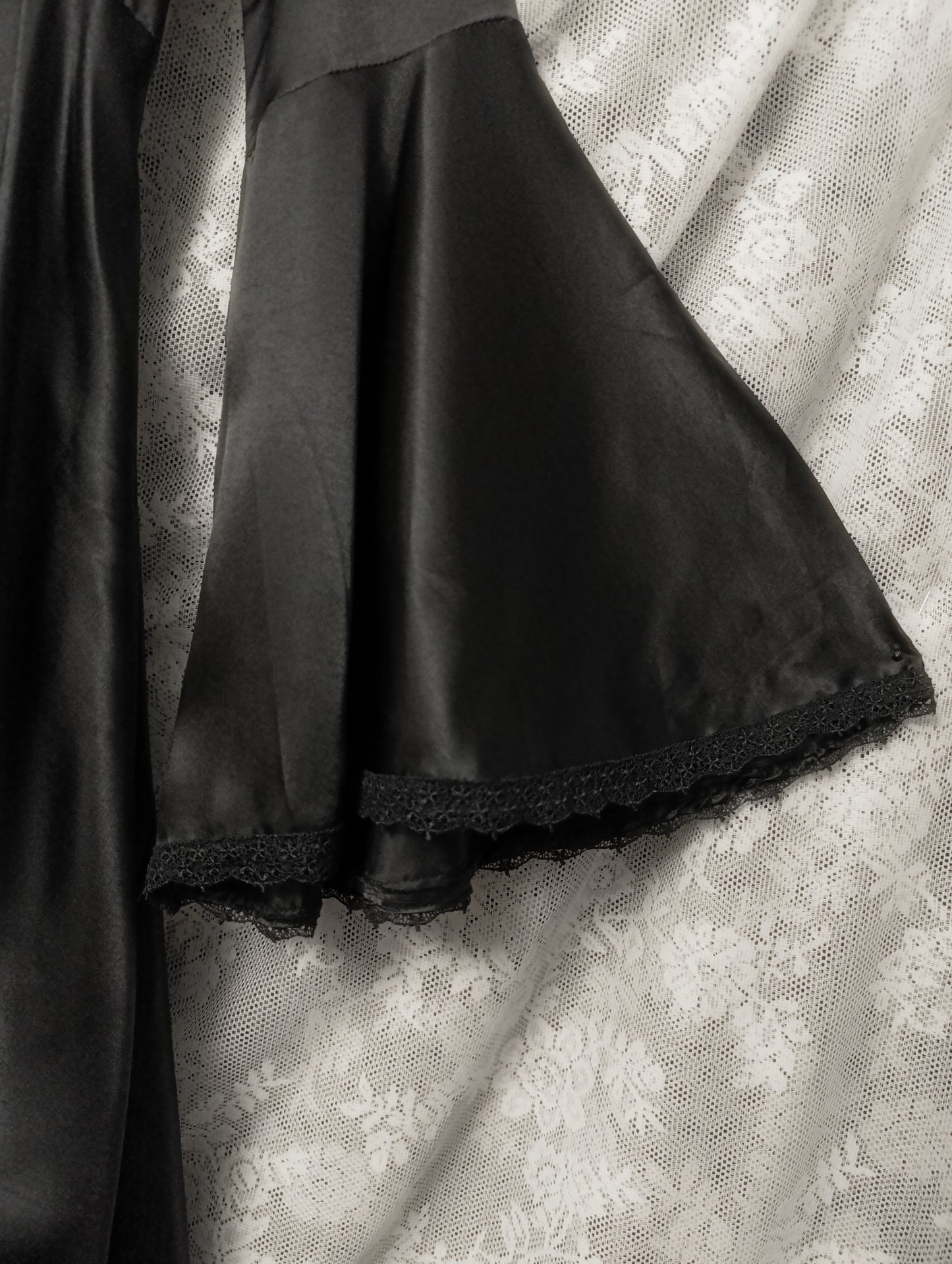 Satin Raven Dress ⋆☥⋆