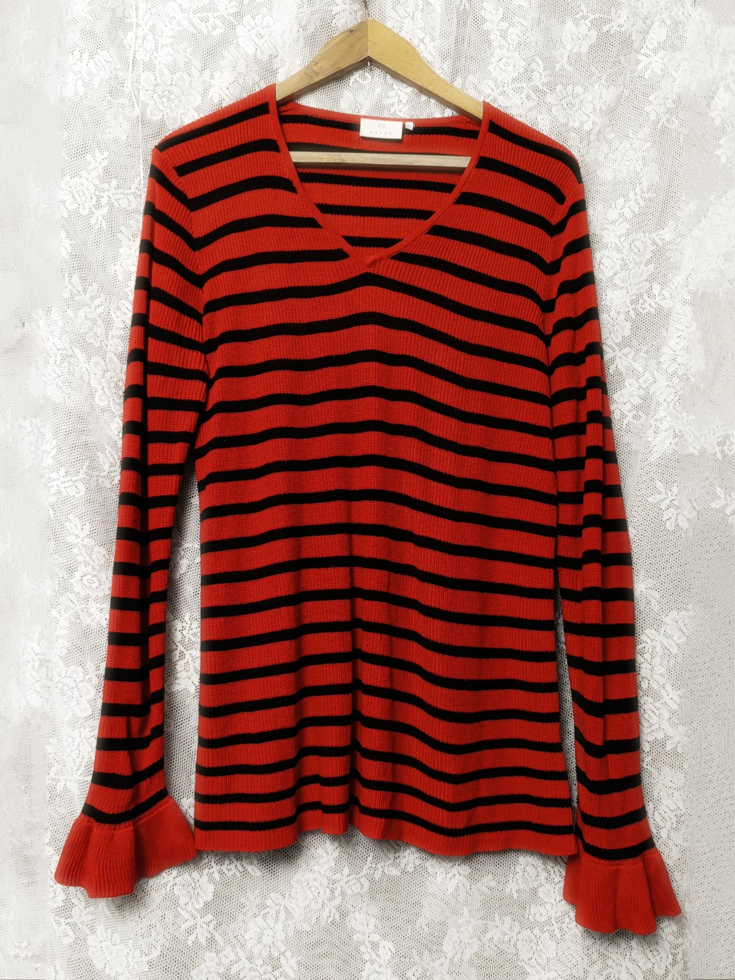 Striped Oversized Sweater 𓏵