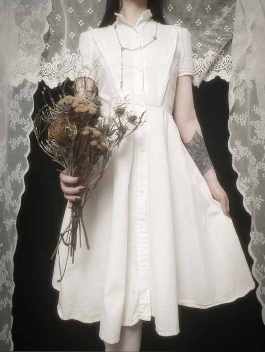Vintage Ghost Dress 𓆩♱𓆪