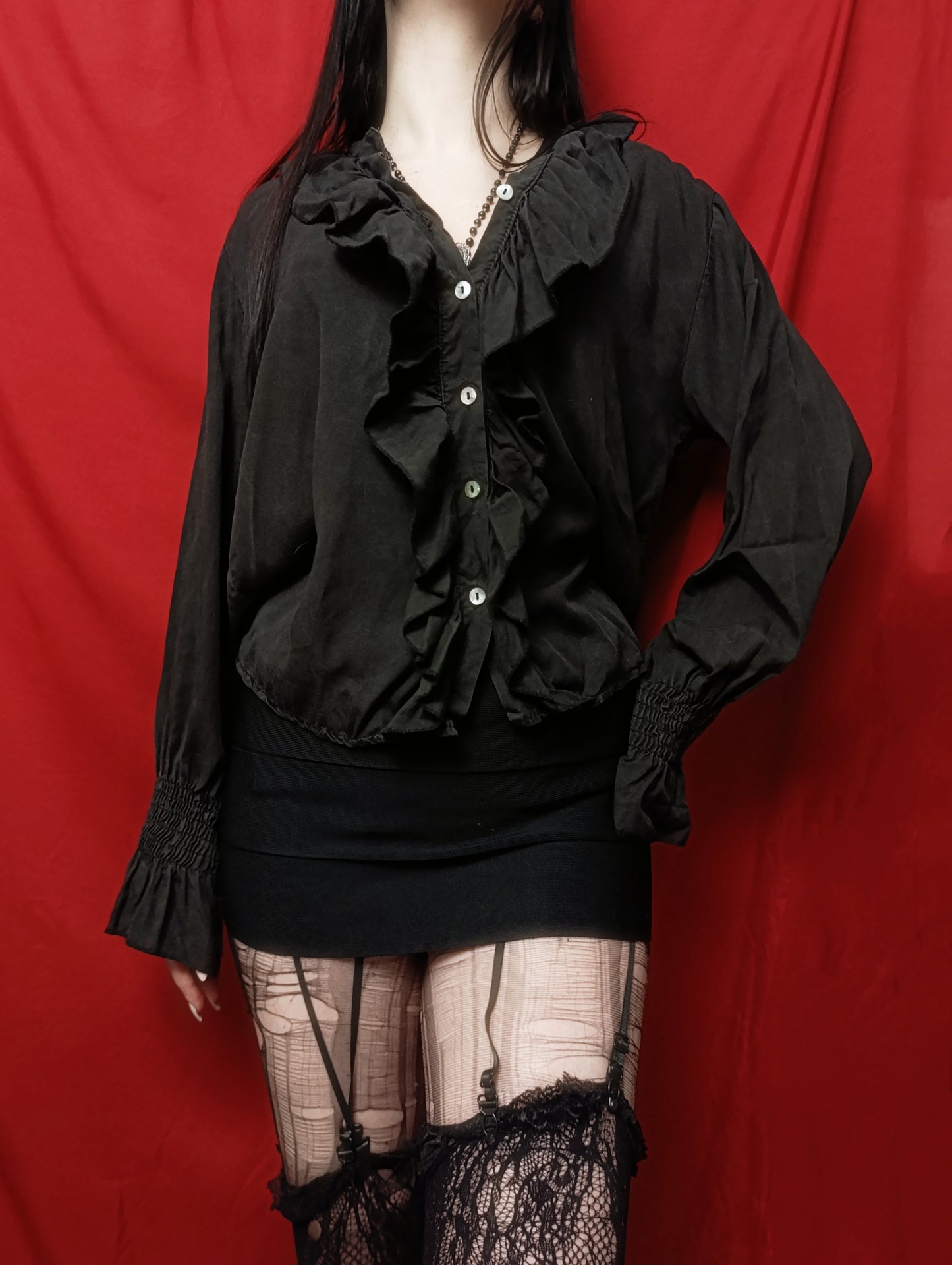 Black Vampire Shirt ⋆☥⋆