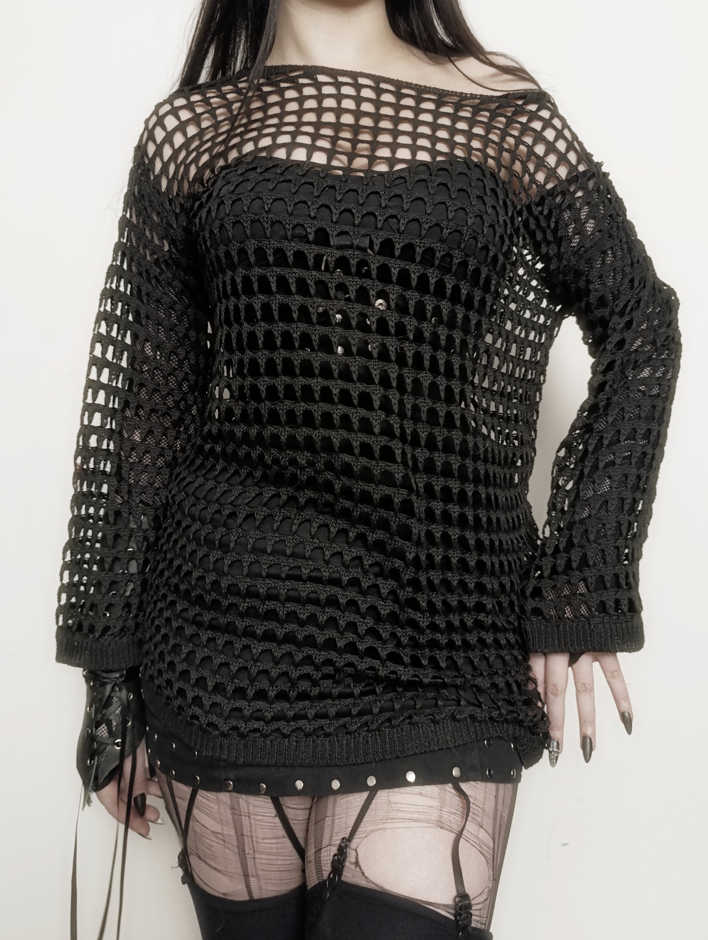 Fishnet Sweater ᛝ