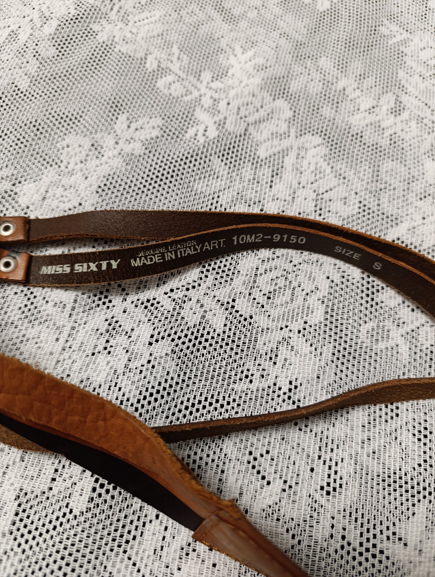 Miss Sixty Leather Belt ✞︎