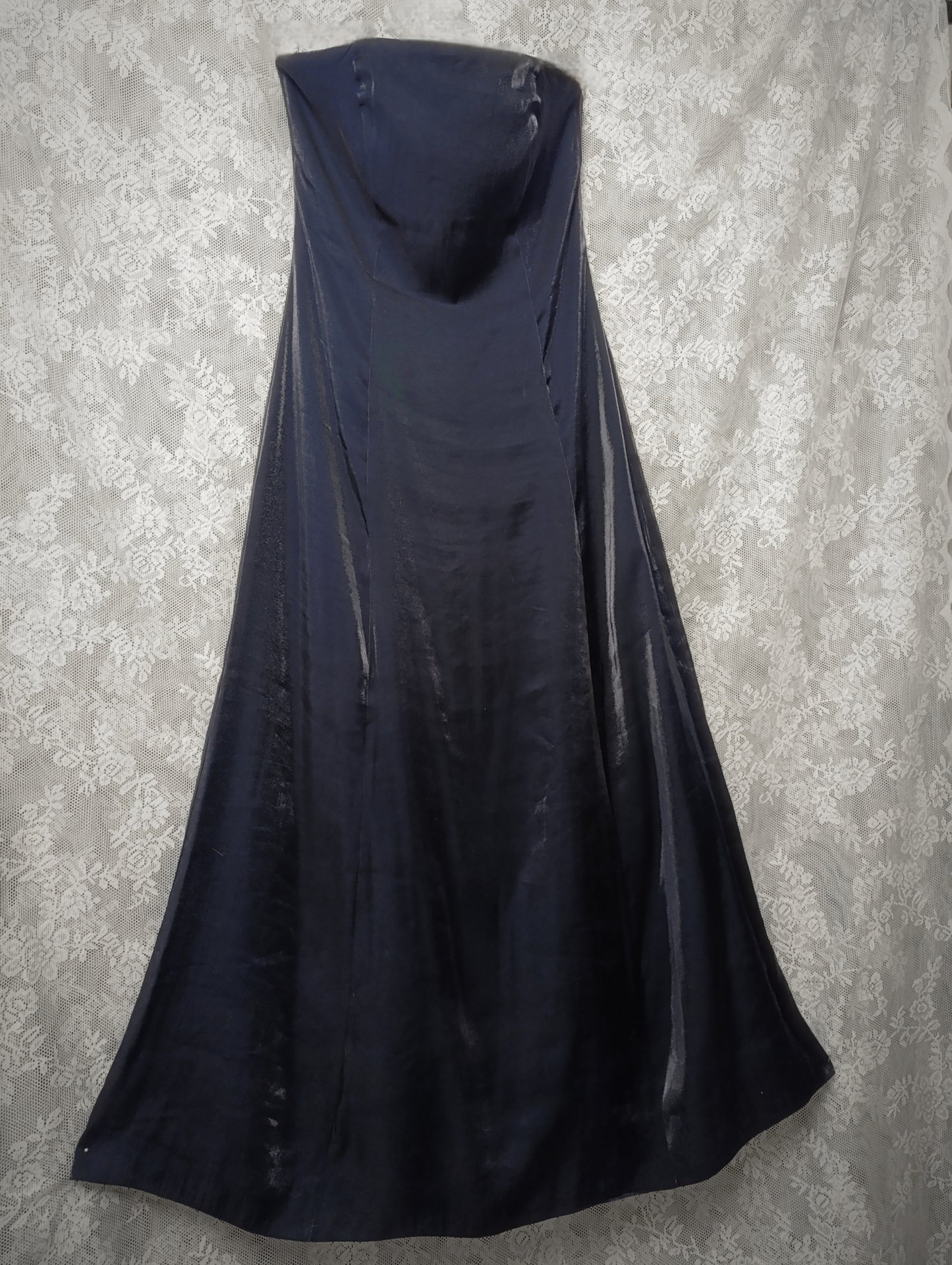 Vintage Navy Dress ⊹₊⟡⋆