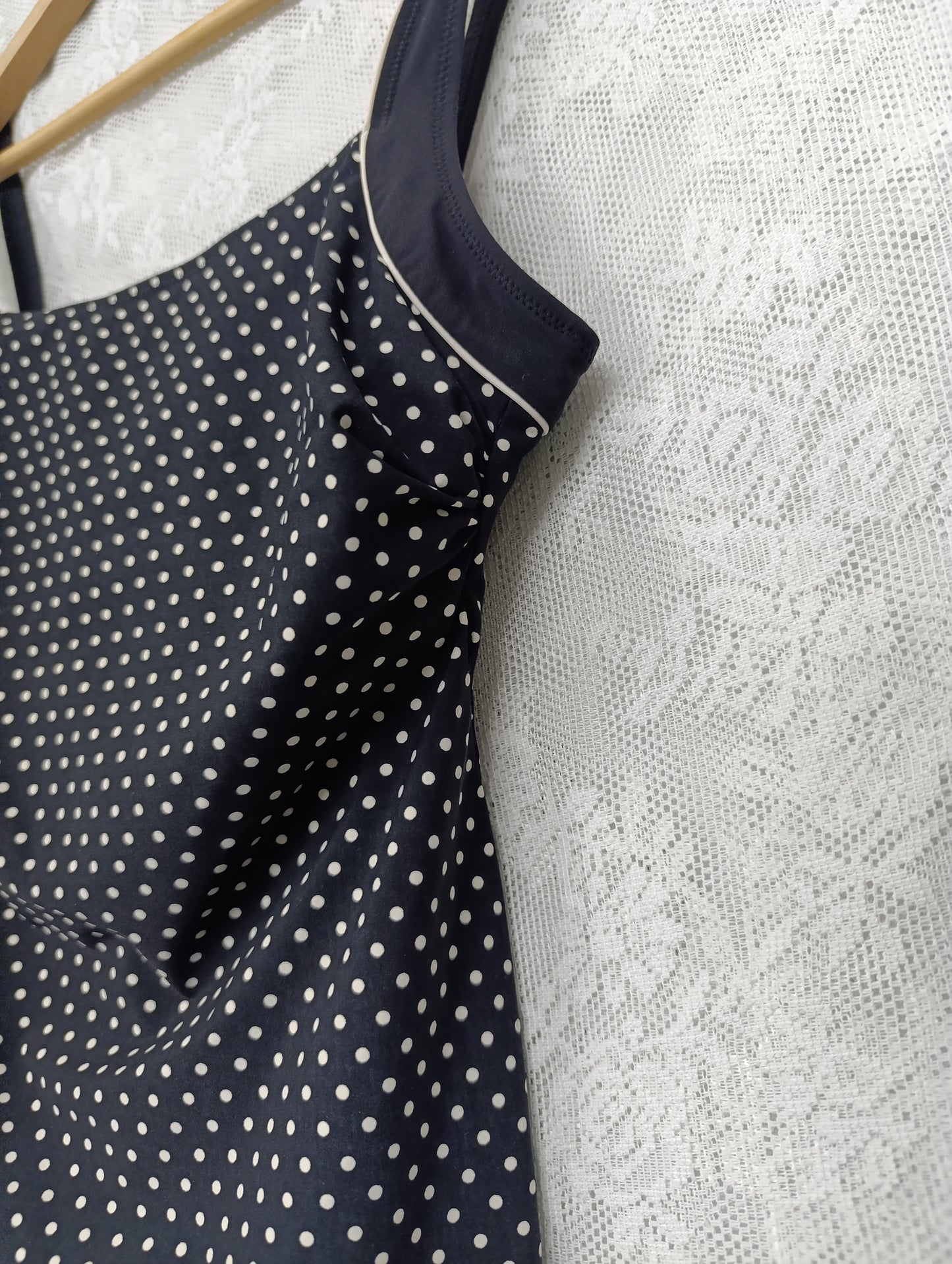 Polka Dot Tankini Top ₍ᐢ._.ᐢ₎♡