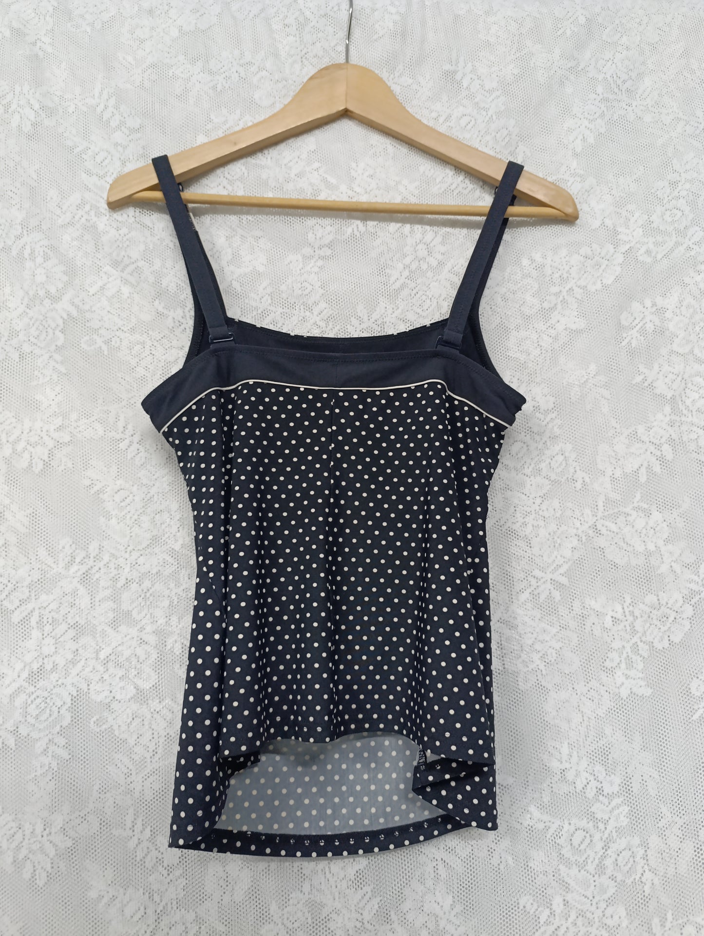 Polka Dot Tankini Top ₍ᐢ._.ᐢ₎♡