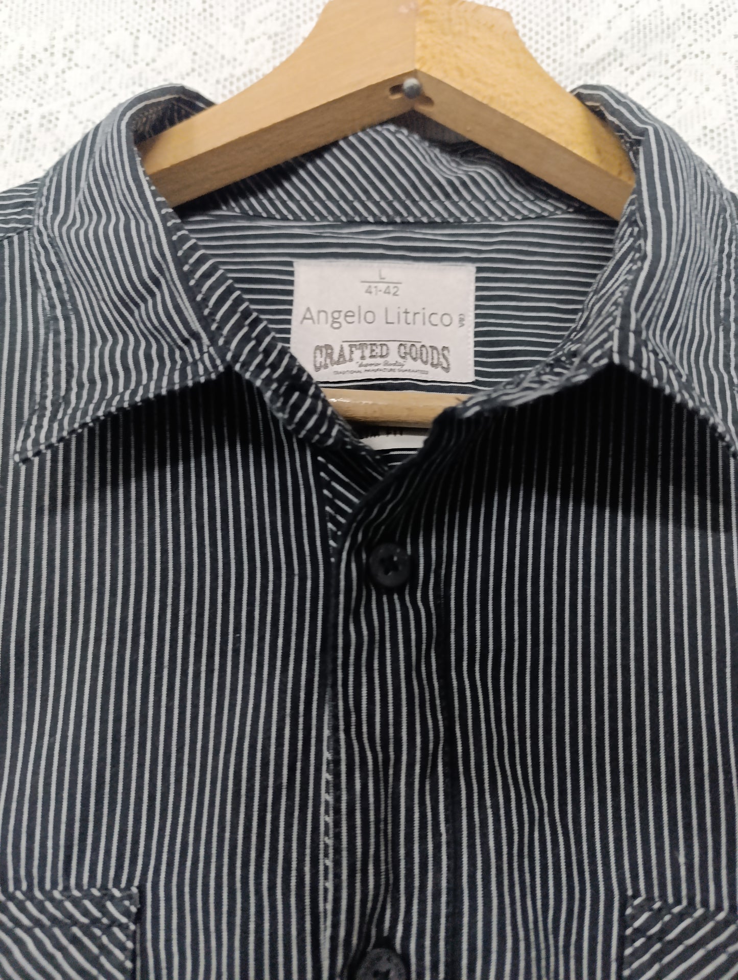 Black & White Striped Shirt 𓆩♱𓆪