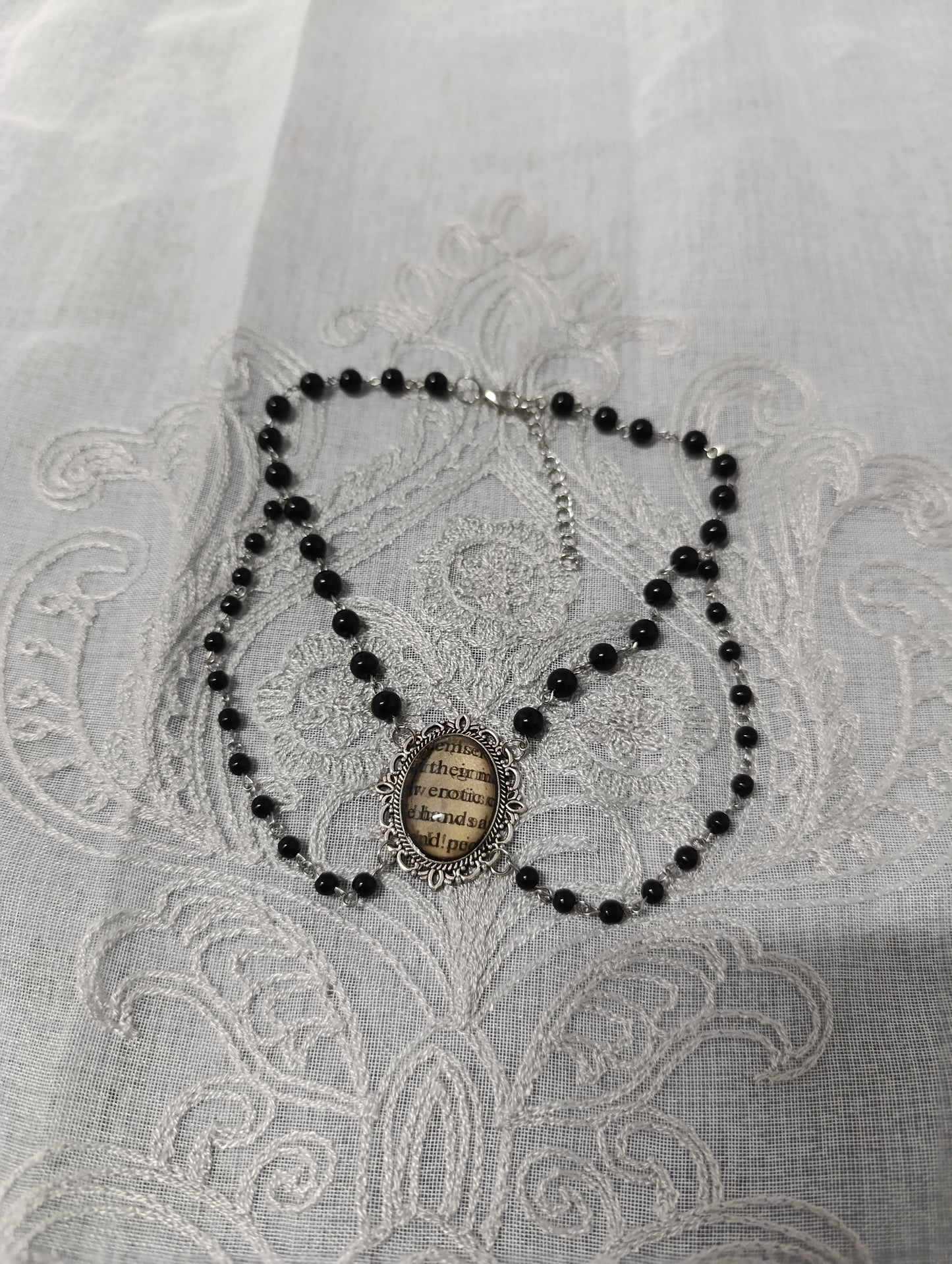 "Their Erotic Hands" Beaded Necklace 𝜗ৎ