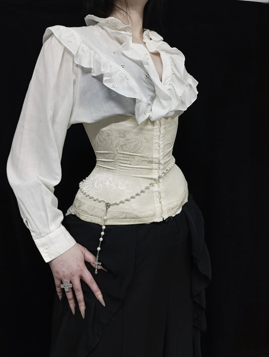 Beige Corset Belt ✞︎