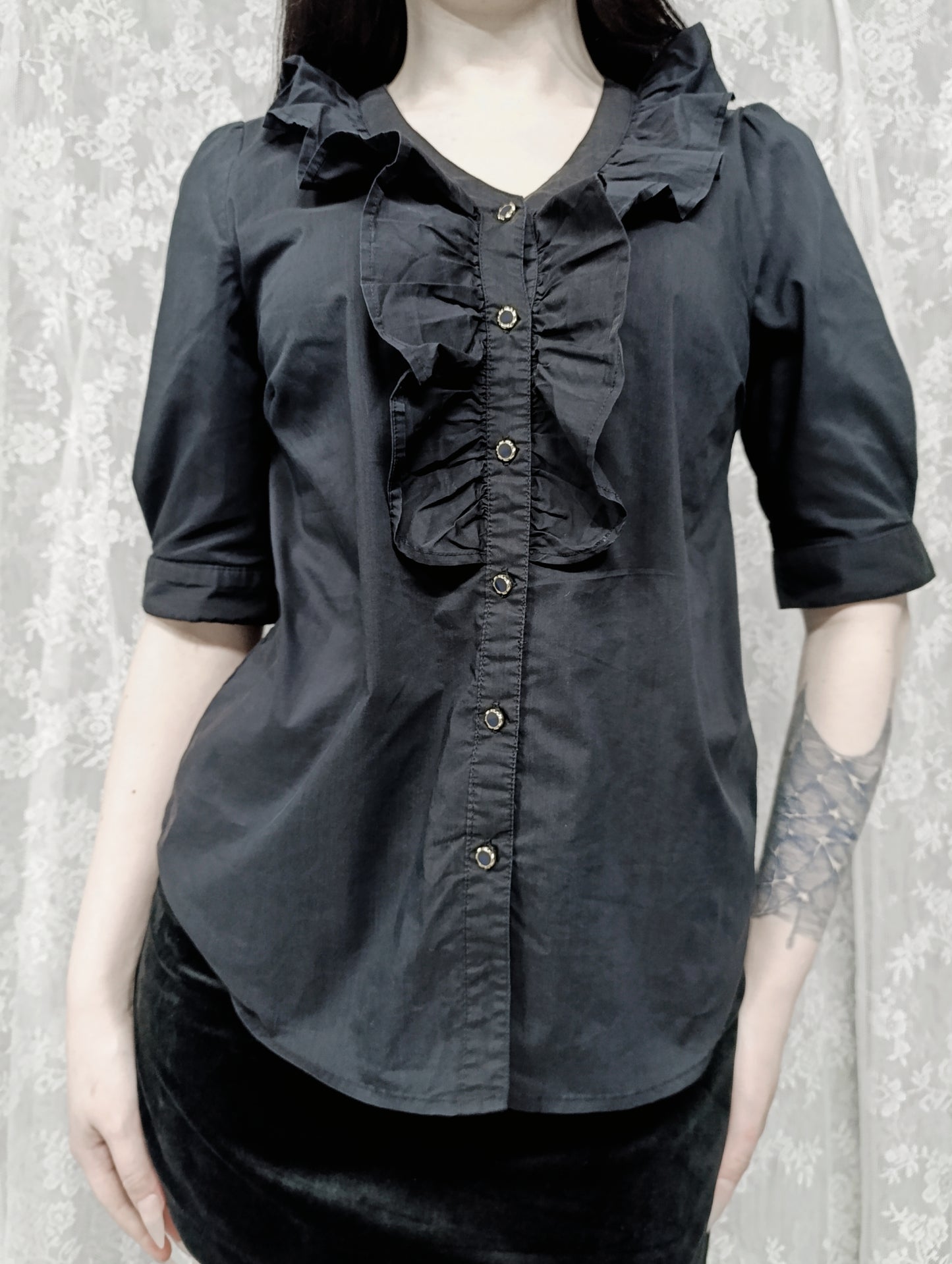 Ruffle Shirt