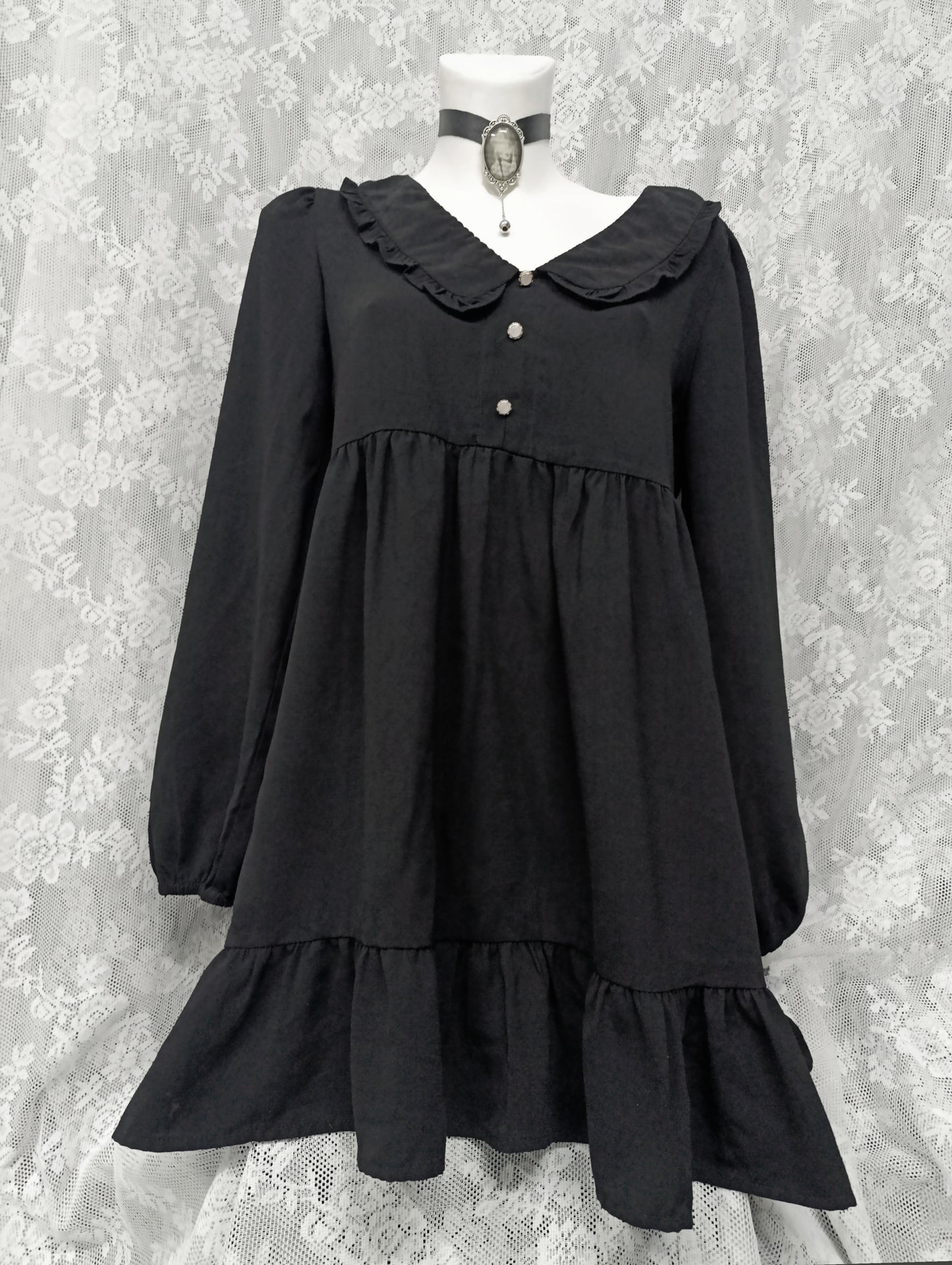 Babydoll Longsleeve Dress ˚ʚ♡ɞ˚