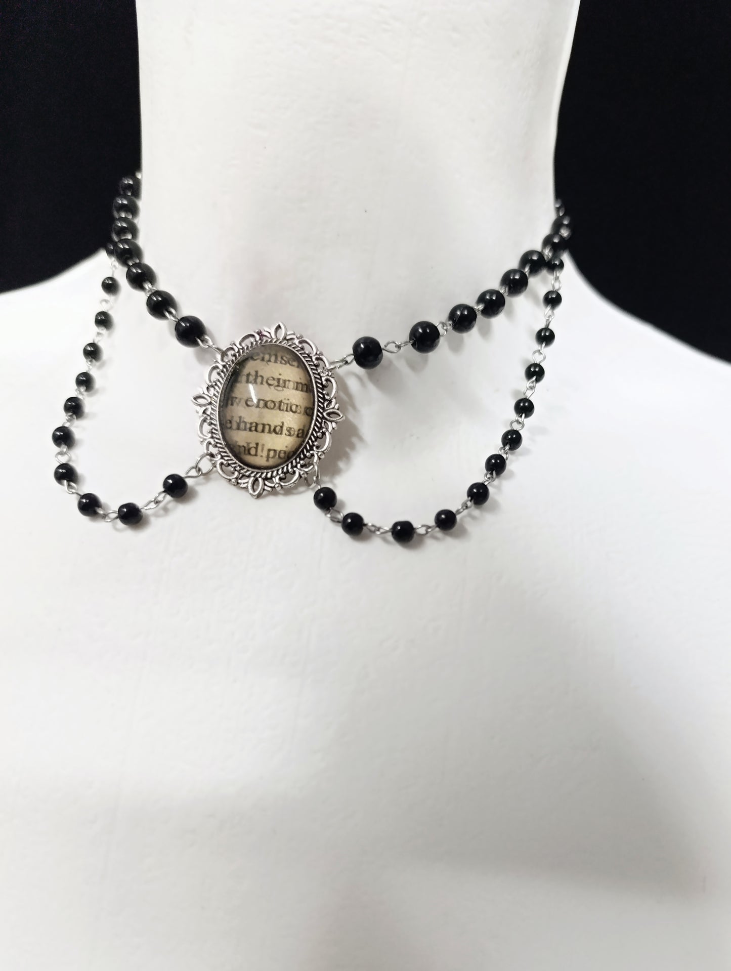 "Their Erotic Hands" Beaded Necklace 𝜗ৎ