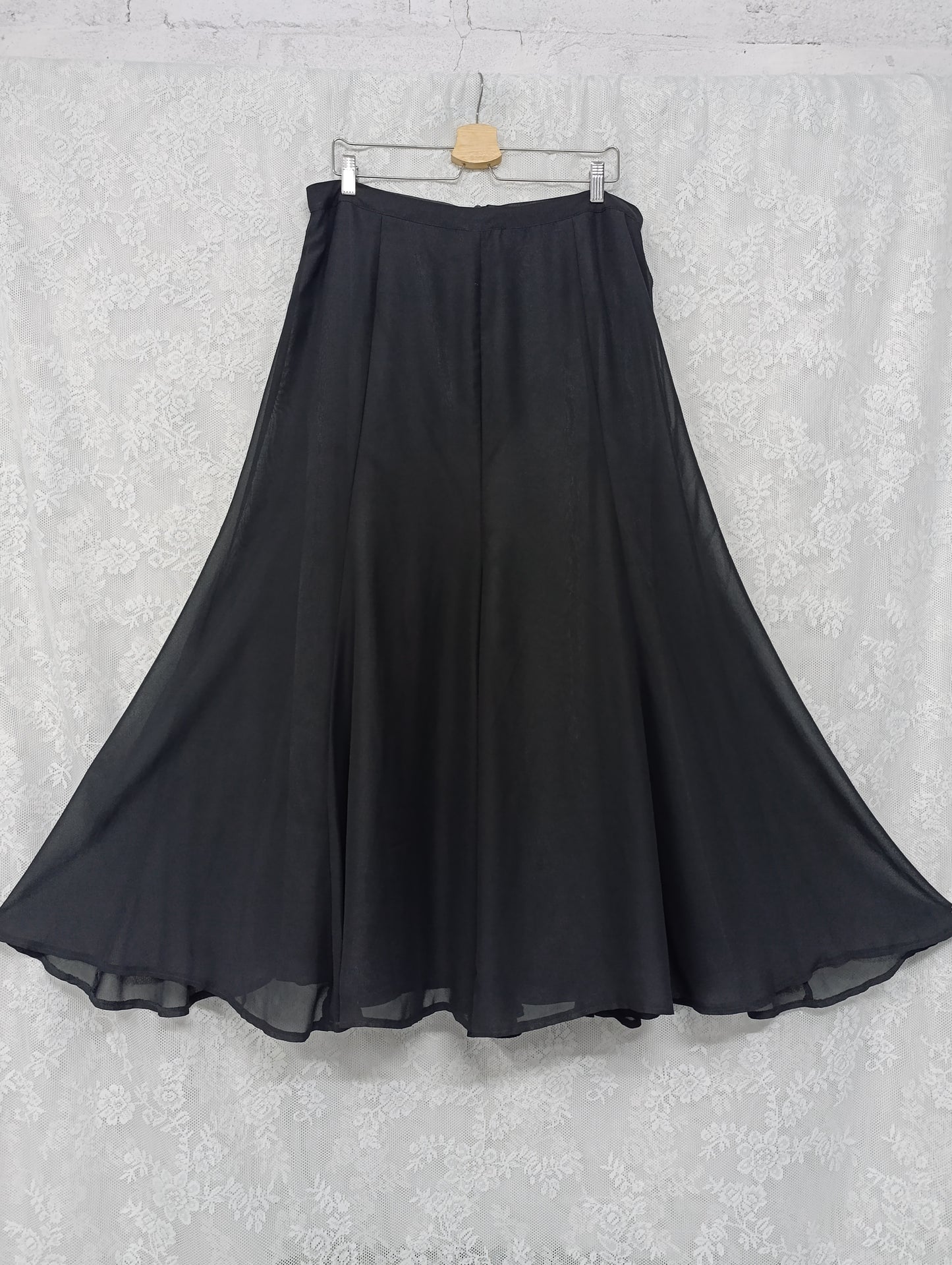Sheer Layered Maxi Skirt ✞︎