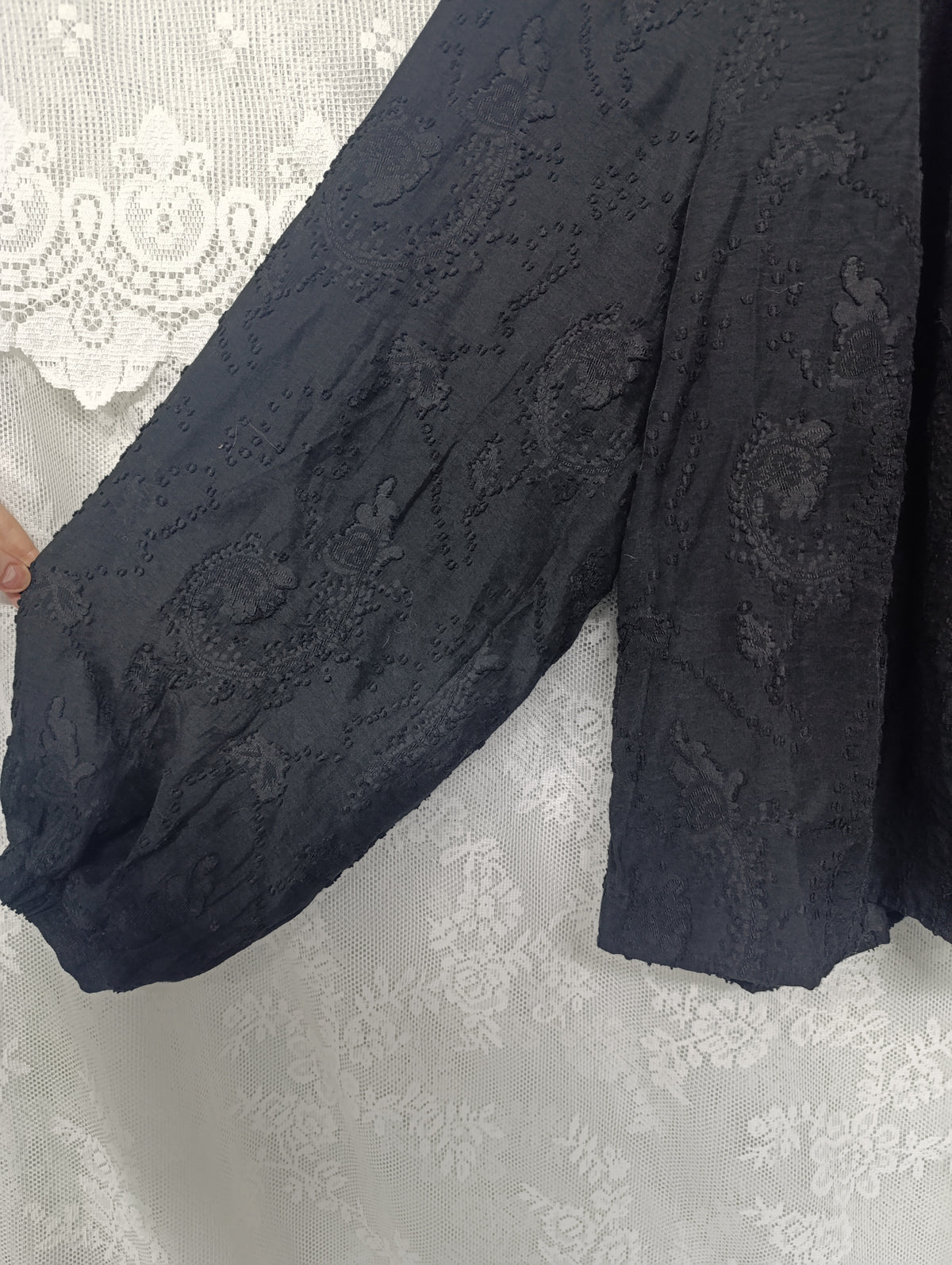 Vampire Embossed Blouse ✞︎