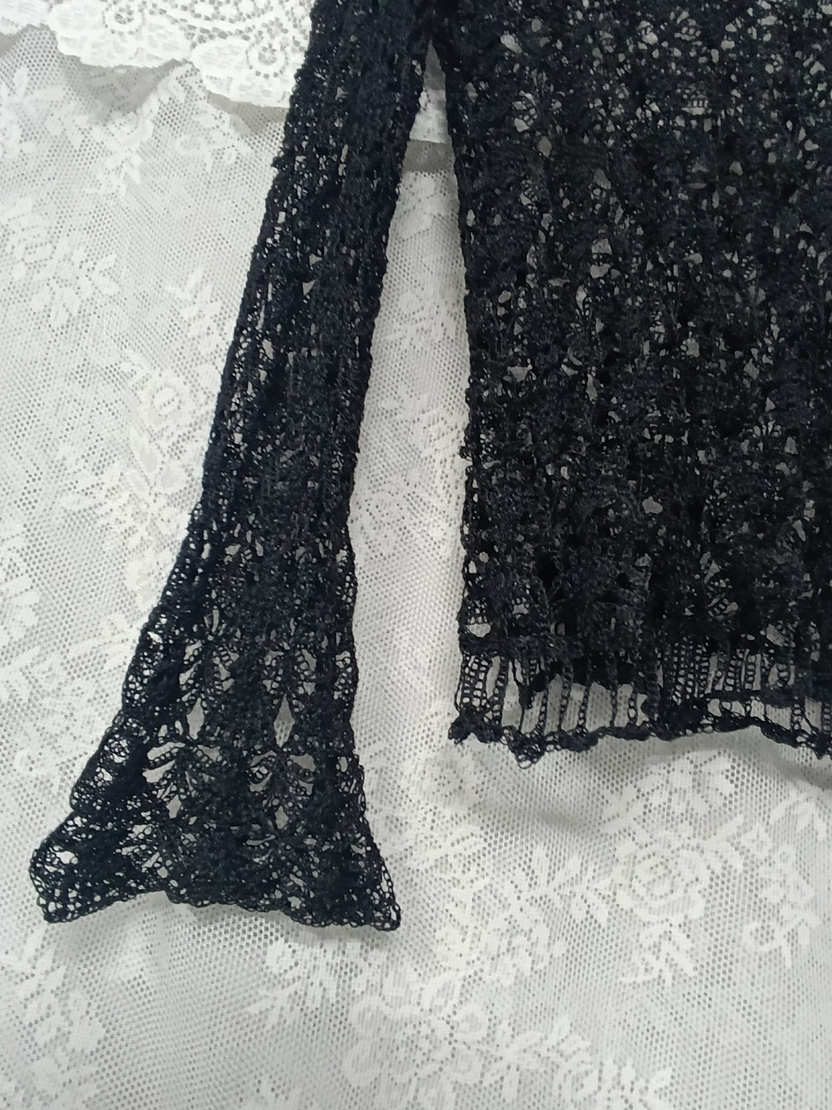 Lace Knit Sweater ⊹₊⟡⋆