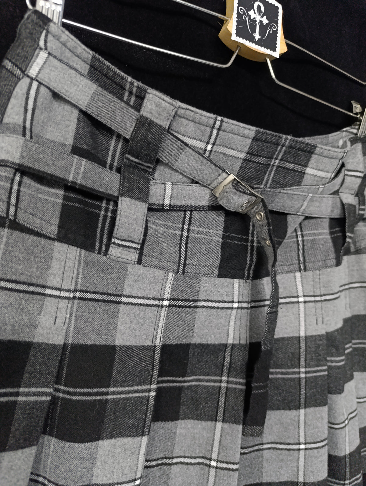 Plaid Mini Skirt ₍^. .^₎⟆