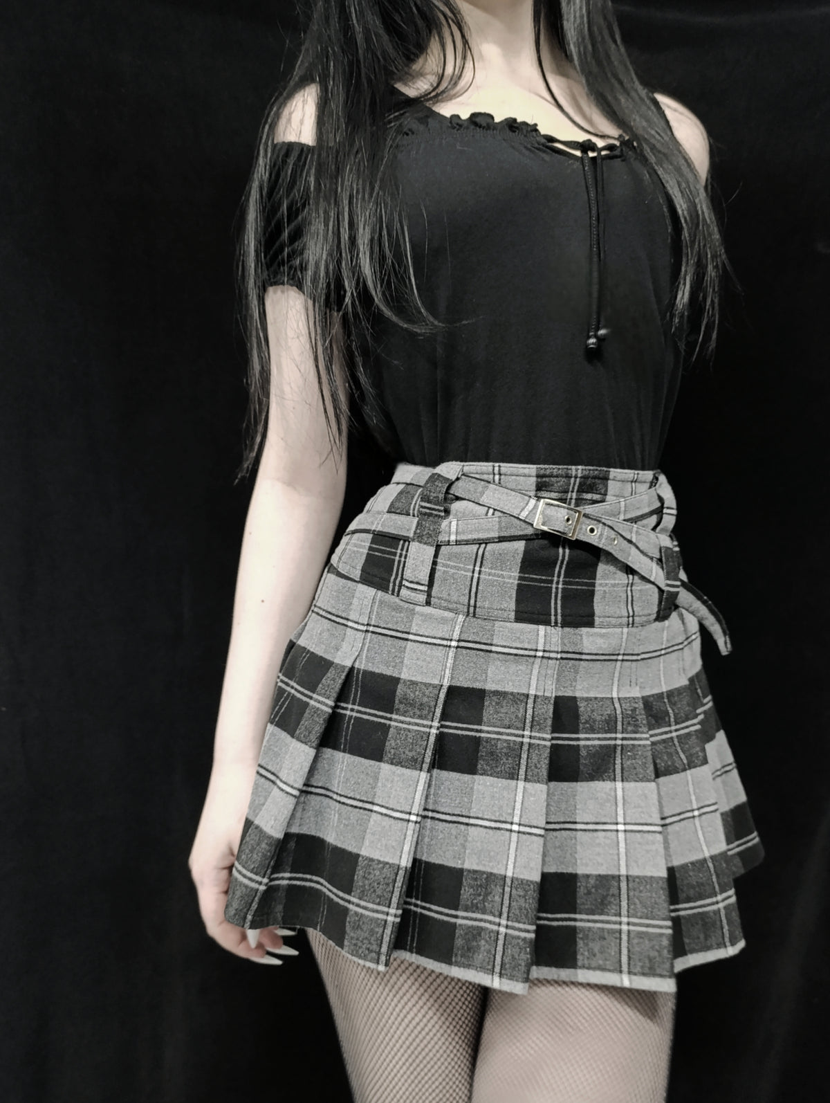 Plaid Mini Skirt ₍^. .^₎⟆