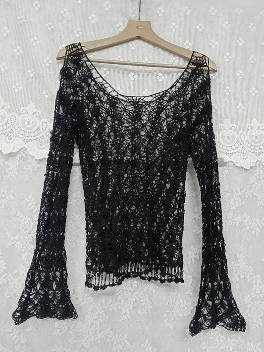 Lace Knit Sweater ⊹₊⟡⋆