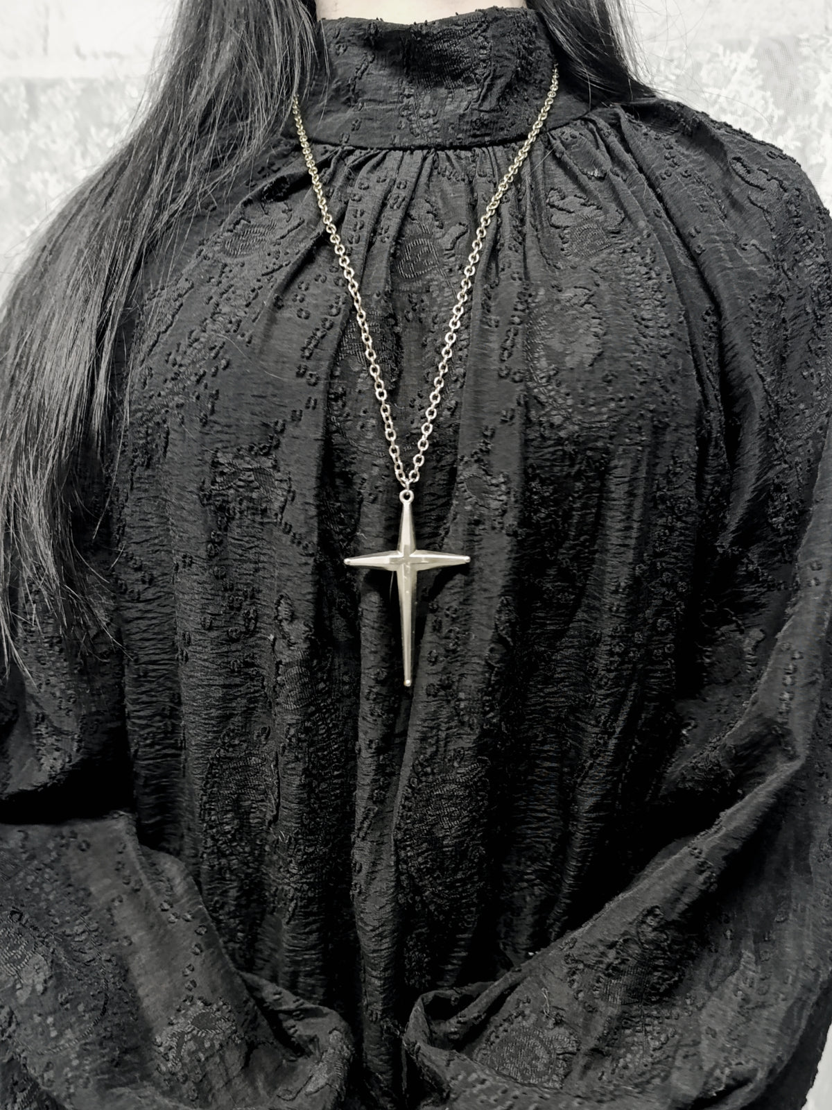 Vampire Embossed Blouse ✞︎