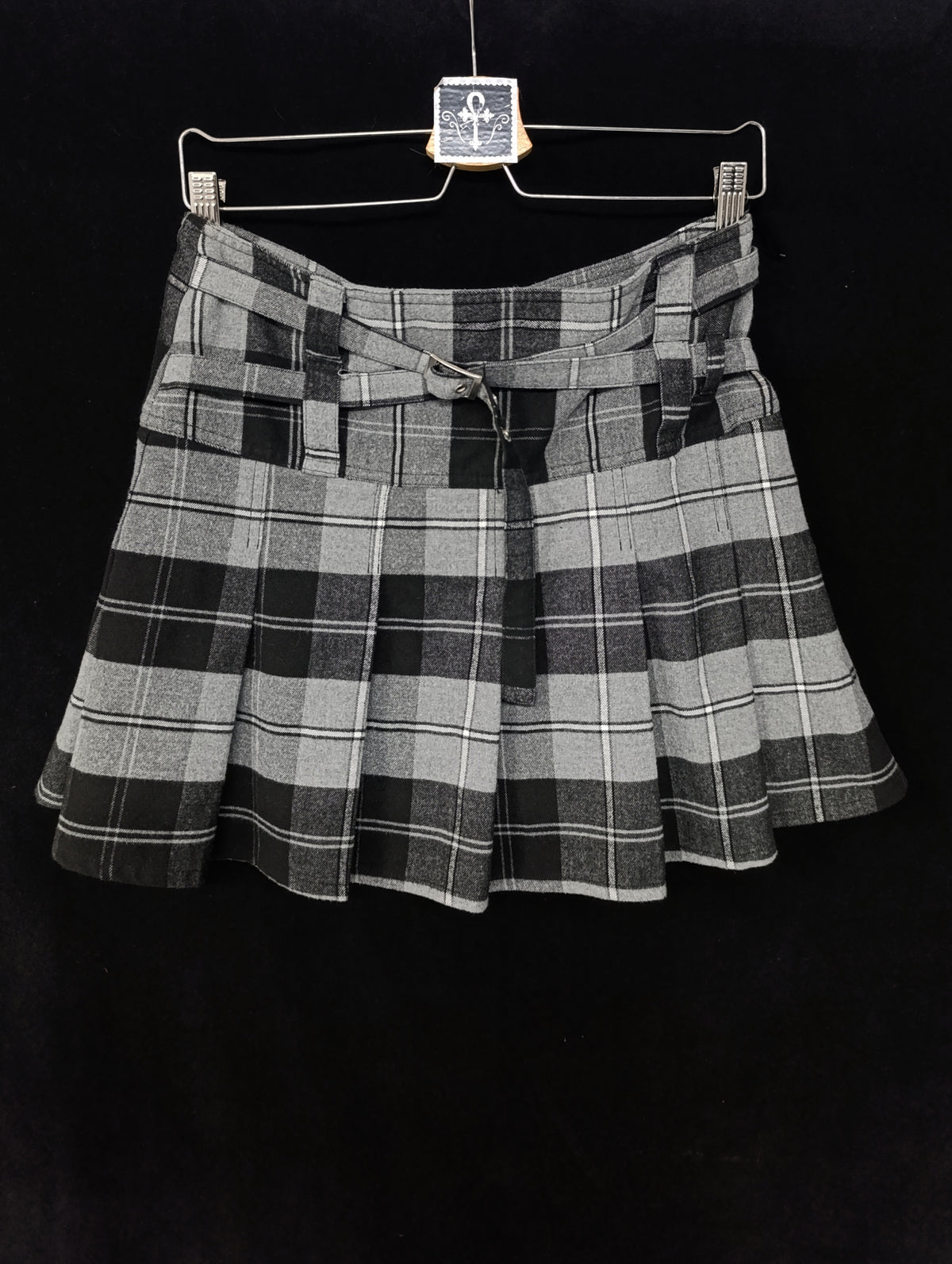 Plaid Mini Skirt ₍^. .^₎⟆