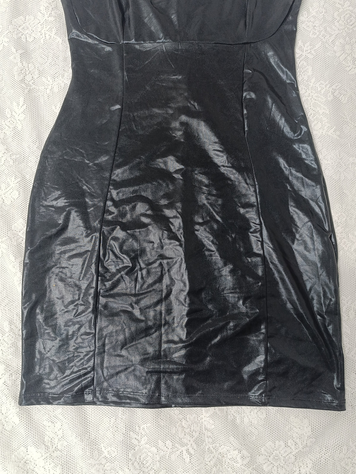 Vinyl Halter Mini Dress ⋆☥⋆