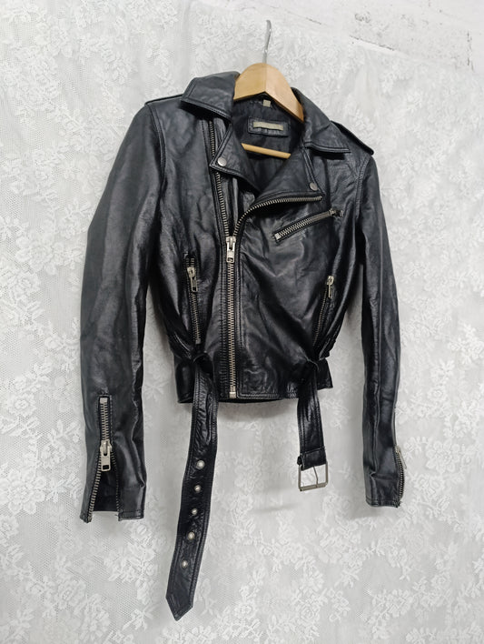 Vintage Lamb Leather Jacket ✞︎