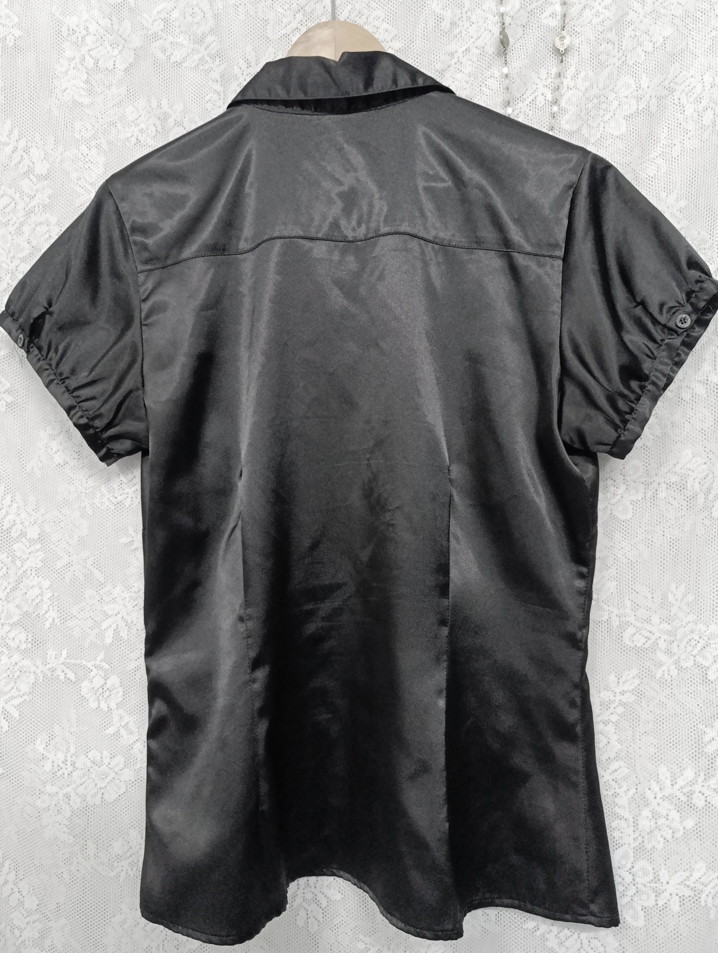 Puff Sleeve Blouse 𖤐⭒๋࣭