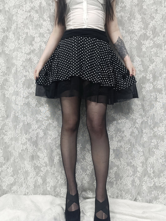 Polka Dot Skirt ⊹₊⟡⋆